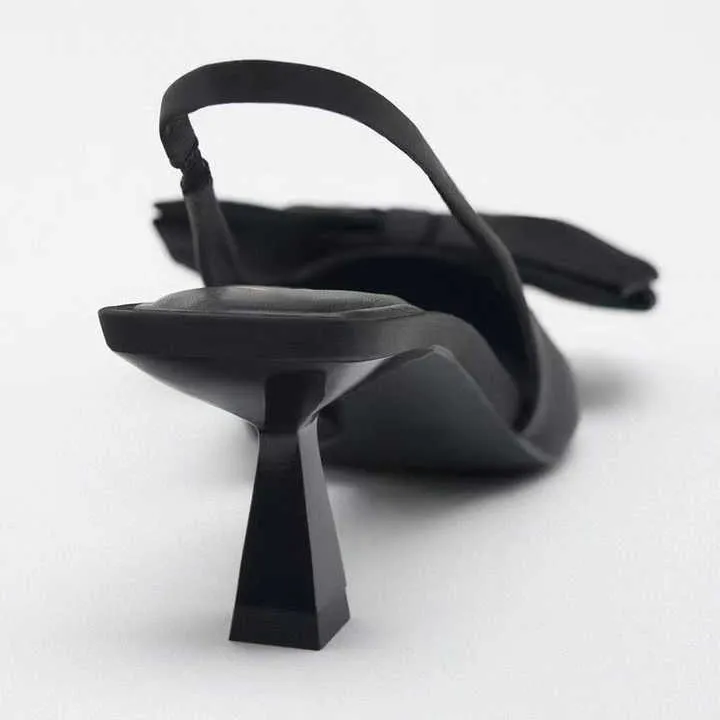أحذية نسائية فاخرة رسمية ذات رأس مدبب بكعب عالٍ - Luxury women's formal pointed toe high heel shoes