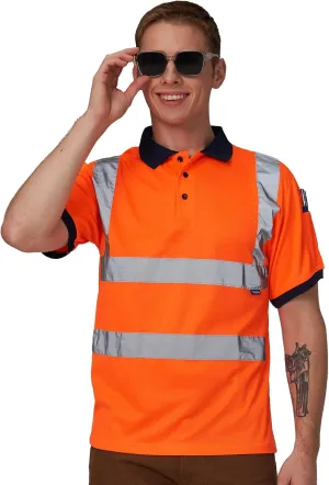 A-SAFETY High Visibility Safety Customize Logo Long Sleev T-Shirt (XS-6XL)