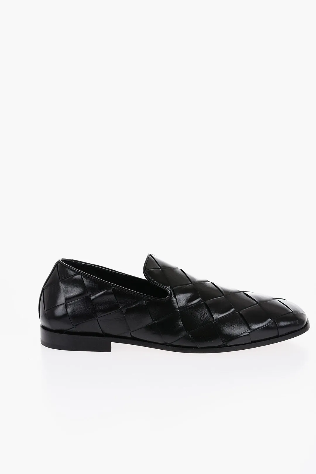 Bottega Veneta Braided Leather Roma Loafers