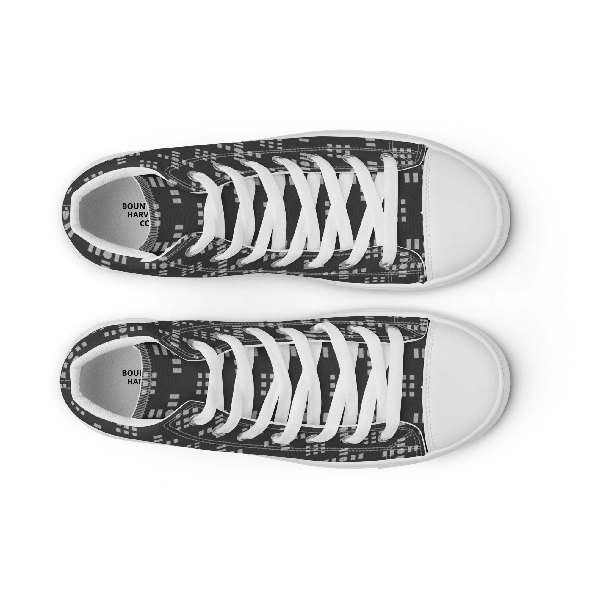 BRIGADE Men’s high top canvas shoes
