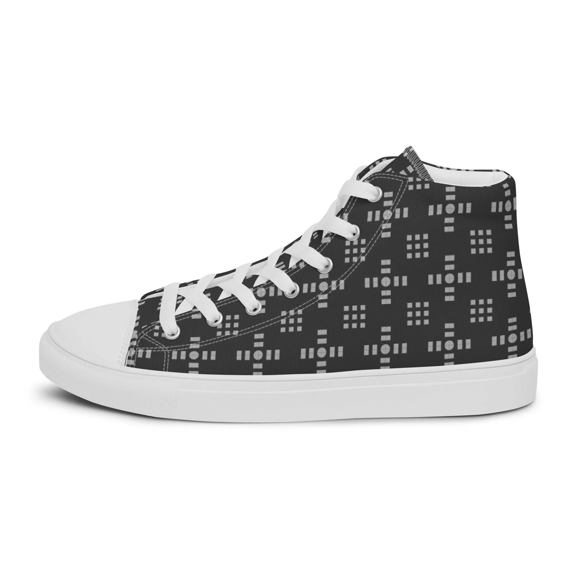 BRIGADE Men’s high top canvas shoes