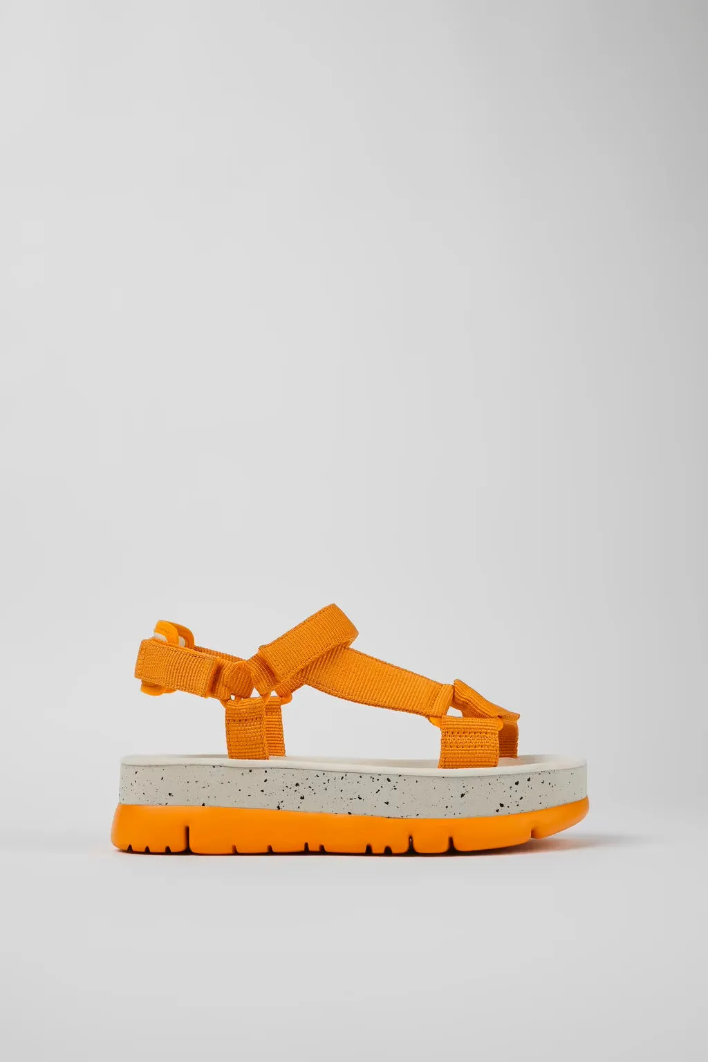 Camper Women's K200851 Oruga Strap Sandals Orange