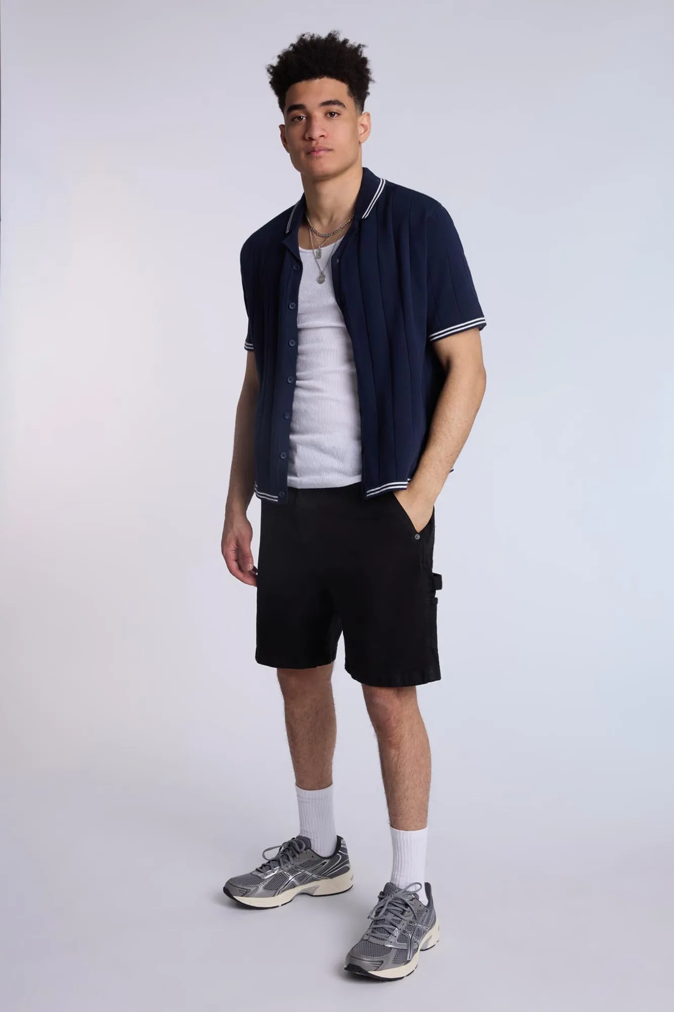 Carpenter Denim Shorts