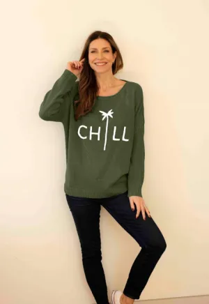 Chill Cotton Knit Sweater