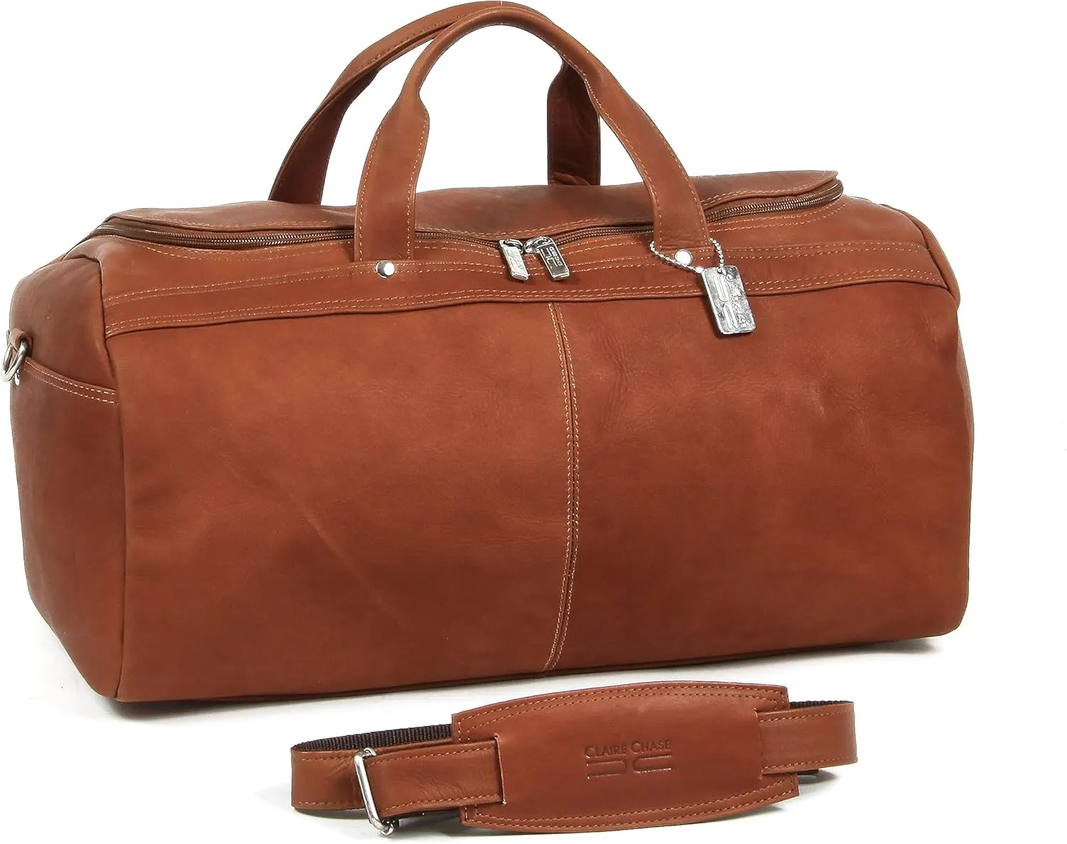 Claire Chase Softside Duffel Bag with Feet on The Bottom