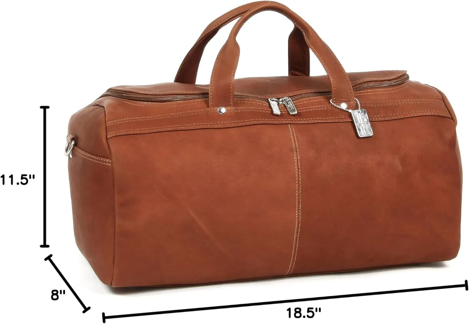 Claire Chase Softside Duffel Bag with Feet on The Bottom