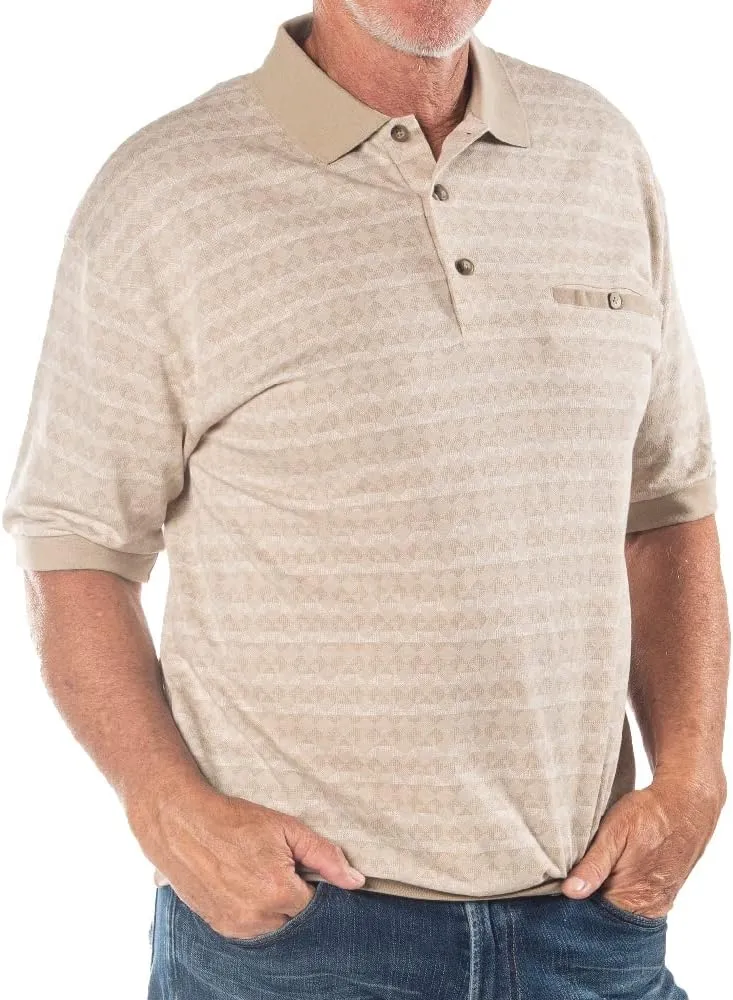 Classics Chest Pocket Short Sleeve Banded Bottom Polo Shirt