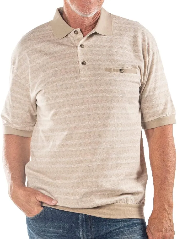 Classics Chest Pocket Short Sleeve Banded Bottom Polo Shirt