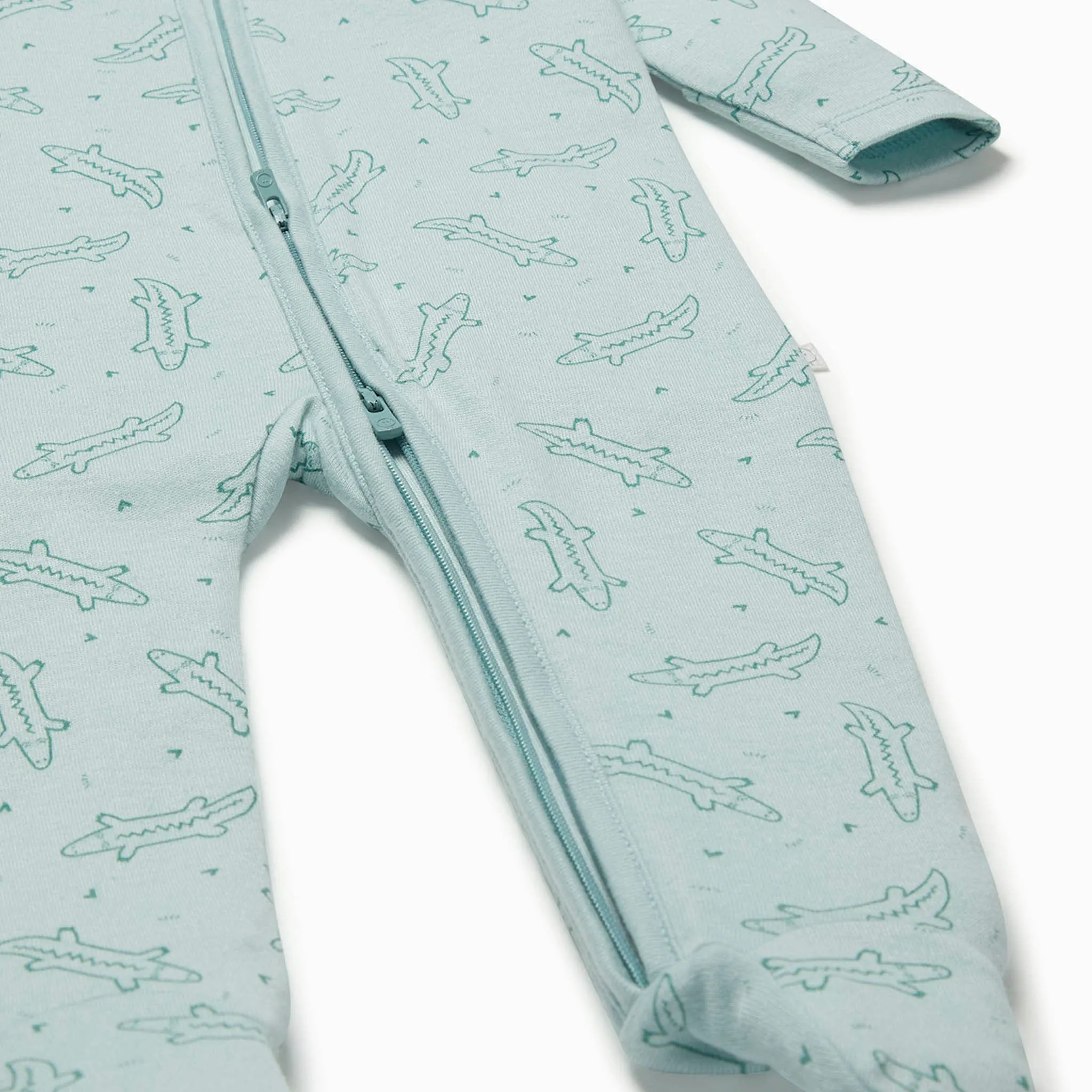 Crocodile Clever Zip Sleepsuit 4 Pack