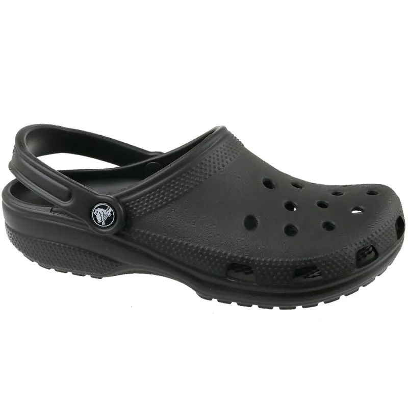 Crocs Unisex Classic Slippers - Black