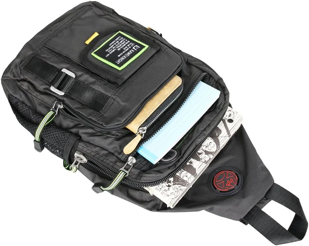 Crossbody Sling Bag Backpack for Men & Women Black