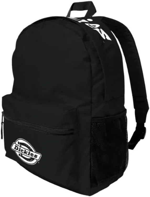 Dickies Logo Backpack, Black Reflective, One Size