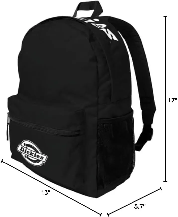 Dickies Logo Backpack, Black Reflective, One Size