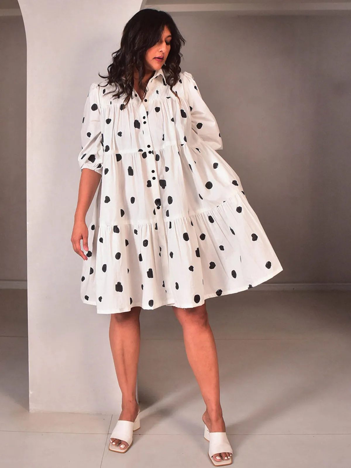 Dottie Button Down Dress