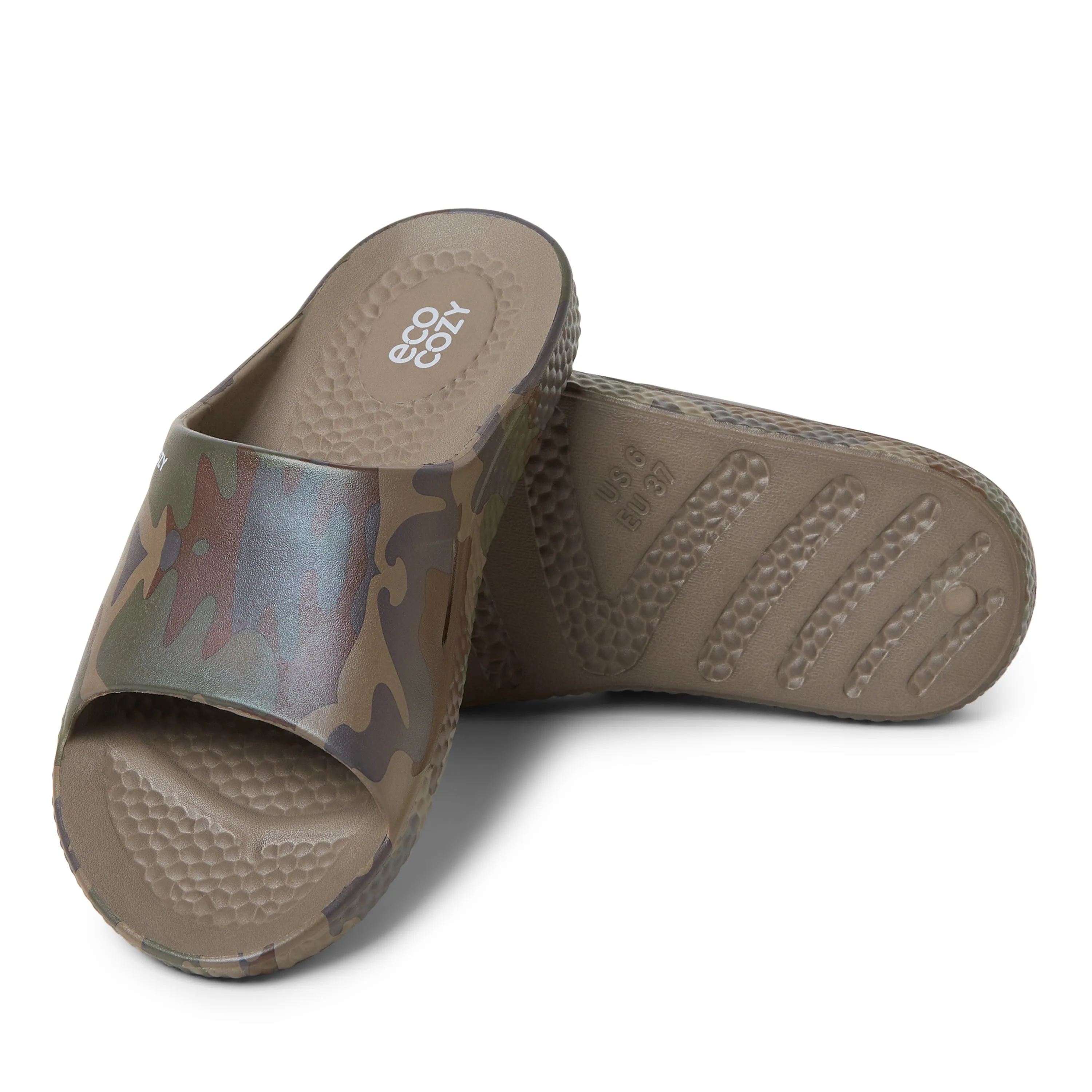 EcoCozy Women's Sustainable Comfort Slide Sandal