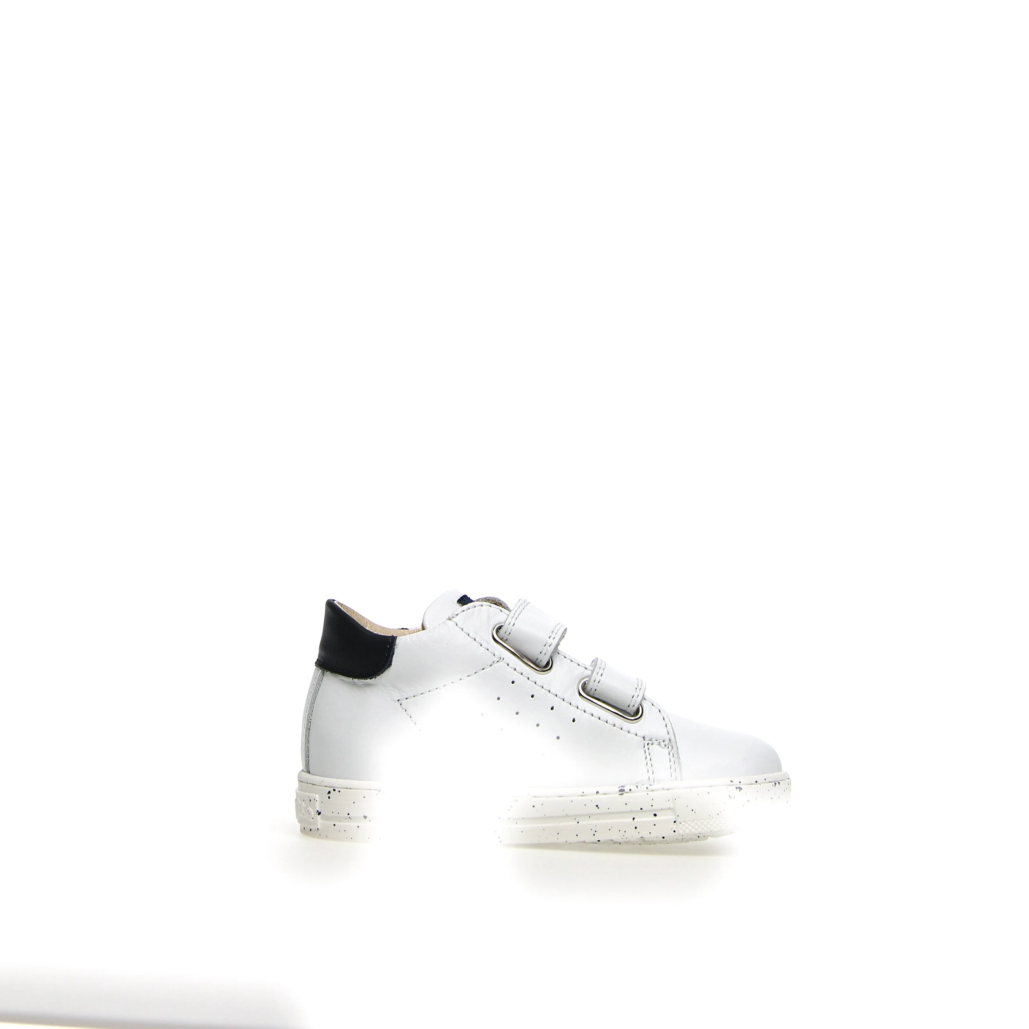 Falcotto Boy's White & Navy Star Sneakers
