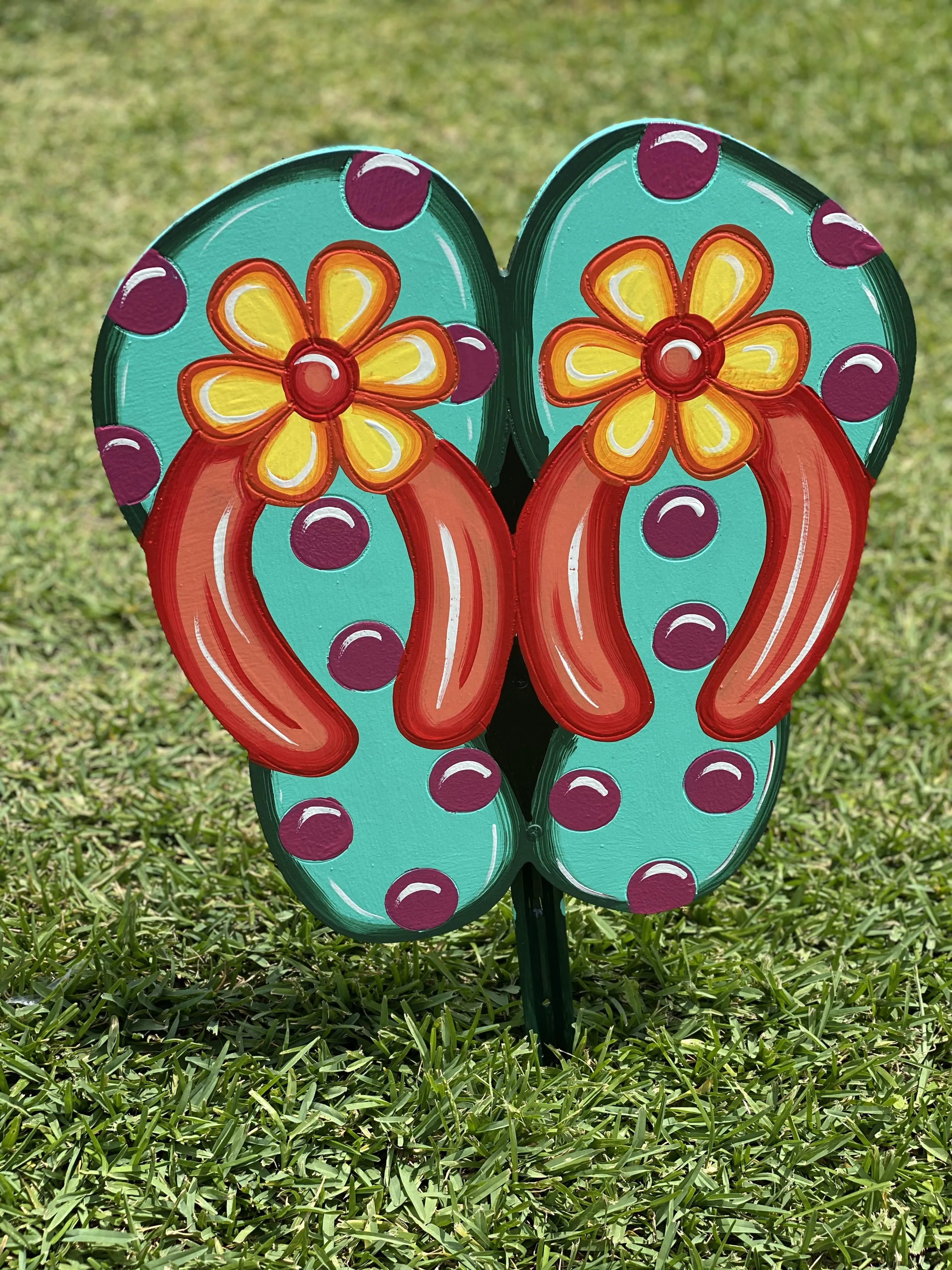 Flip Flops Blank Ready to be painted by you