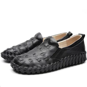 Genuine Leather Casual Shoes For Women