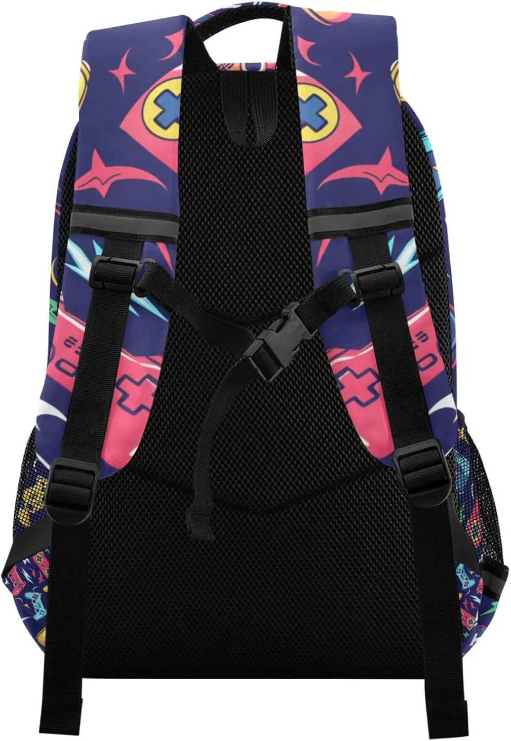Handle Game School Backpack for Boys Girls Elementary School Bag Daypack,13L