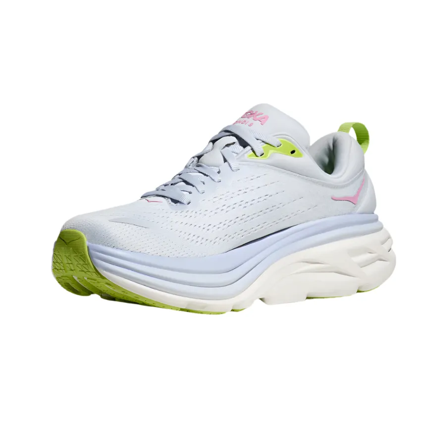 HOKA W Bondi 8 Wide 1127954 SCP Sea Ice Pink Twilight Women (LF)