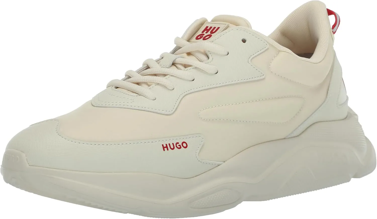 HUGO Women's Running Style Sneakers with Thick Rubber Sole