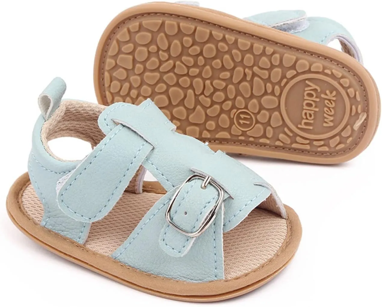 Infant Baby Girl Boy Sandals Open Toe Summer Lightweight Soft Outdoor Casual Beach Shoes Baby First Walking Shoes