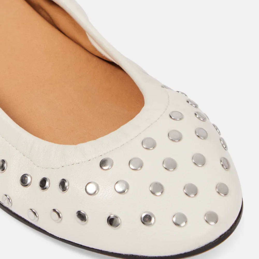 Isabel Marant Belna Ballerinas - White