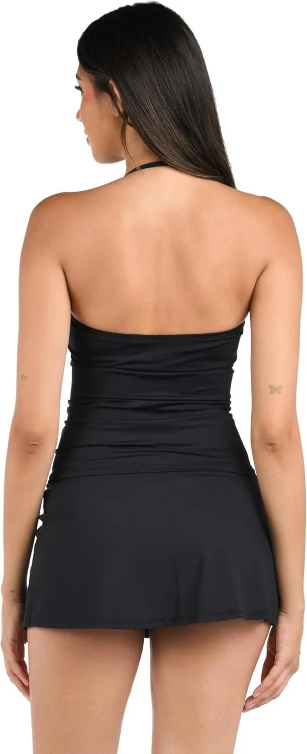 La Blanca Women's Standard Island Goddess Asymmetrical Skirted Swimsuit Bottom