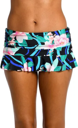 La Blanca Women's Standard Skirted Hipster Bikini Swimsuit Bottom