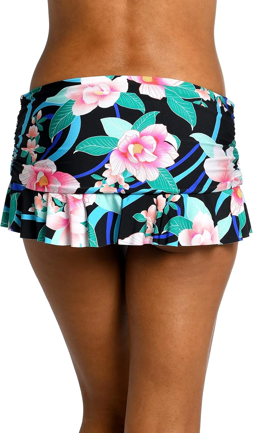 La Blanca Women's Standard Skirted Hipster Bikini Swimsuit Bottom