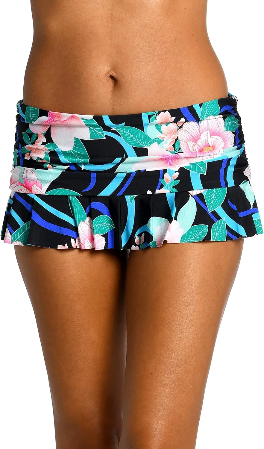 La Blanca Women's Standard Skirted Hipster Bikini Swimsuit Bottom