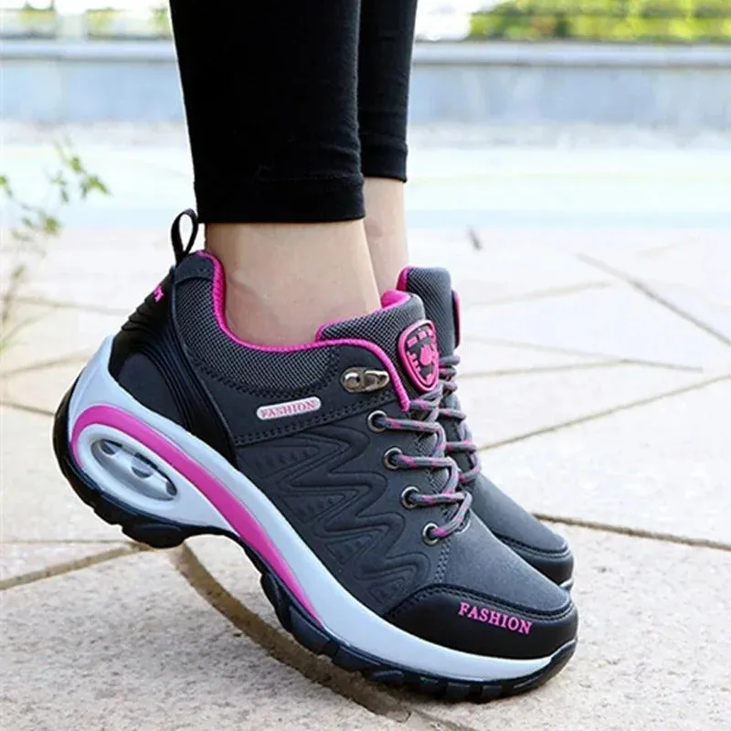 Ladies Trainers - Cushioned Walking Shoes