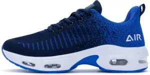 Men's Air Running Shoes Tennis Jogging Gym Fashion Sneaker Lightweight Knitting Breathable Athletic Walking Shoes US 7-12.5