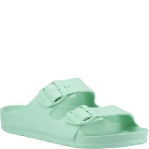 Mint Lorna Mule Sandals