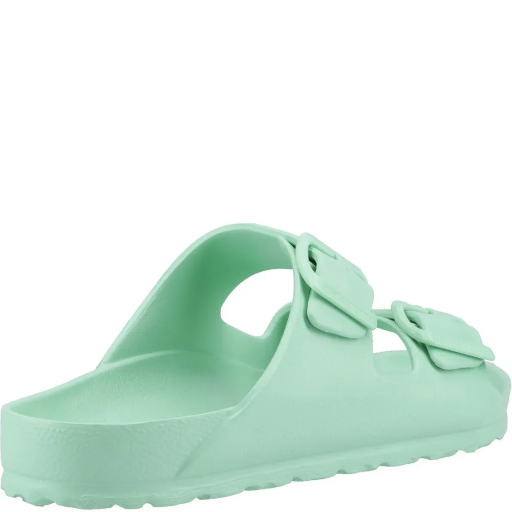 Mint Lorna Mule Sandals