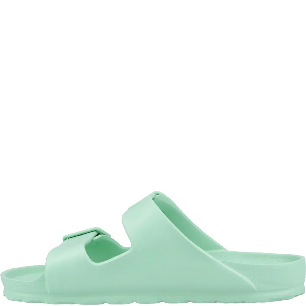 Mint Lorna Mule Sandals