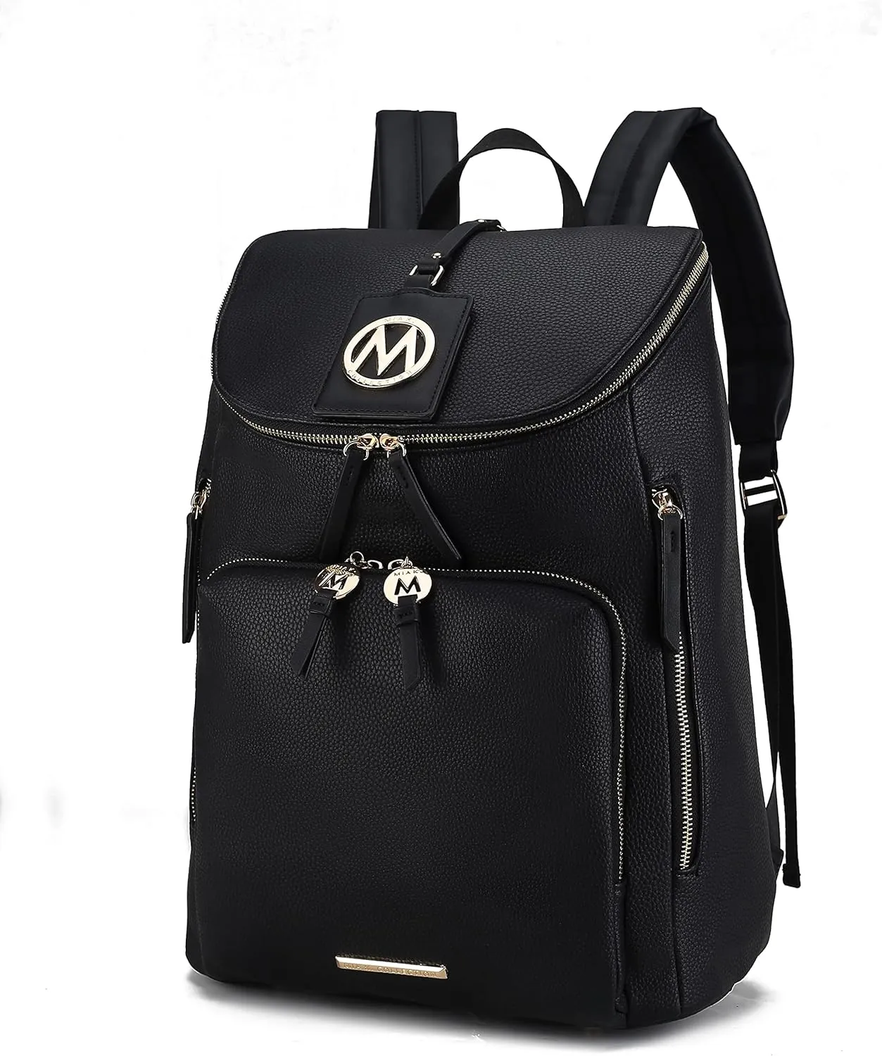 MKF Collection Backpack Bag for Women Vegan Leather Top-Handle Ladies Fashion Travel Bag  Daypack By Mia K