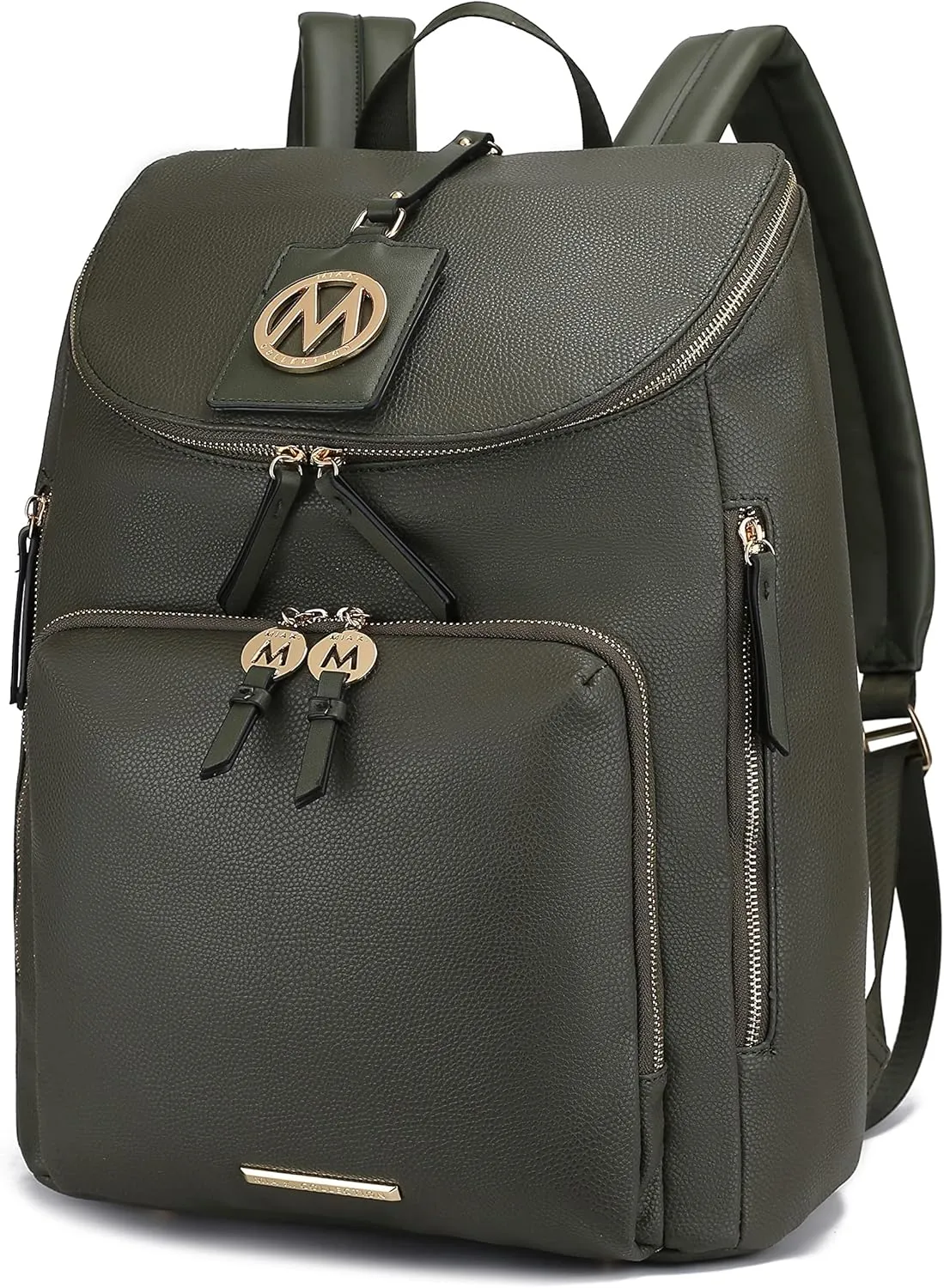 MKF Collection Backpack Bag for Women Vegan Leather Top-Handle Ladies Fashion Travel Bag  Daypack By Mia K