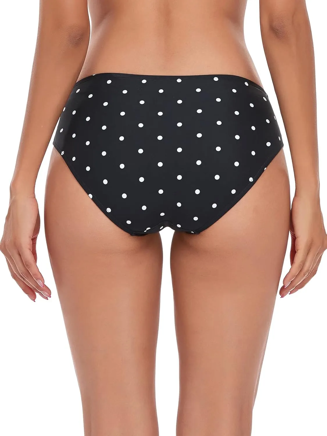 Ocean Blues Women's Strappy Bikini Bottom Full Coverage Swim Briefs