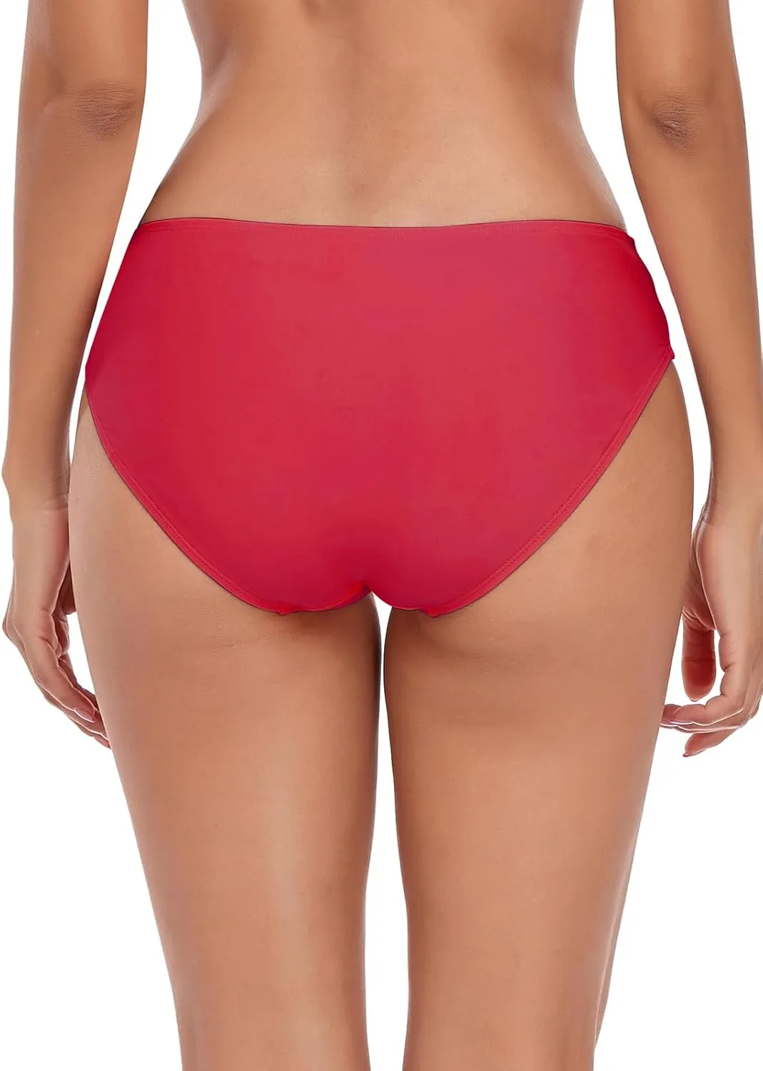 Ocean Blues Women's Strappy Bikini Bottom Full Coverage Swim Briefs