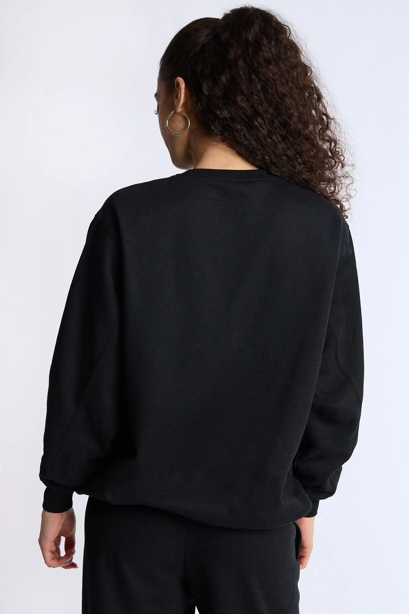 Oversized Crew Neck Sweatshirt