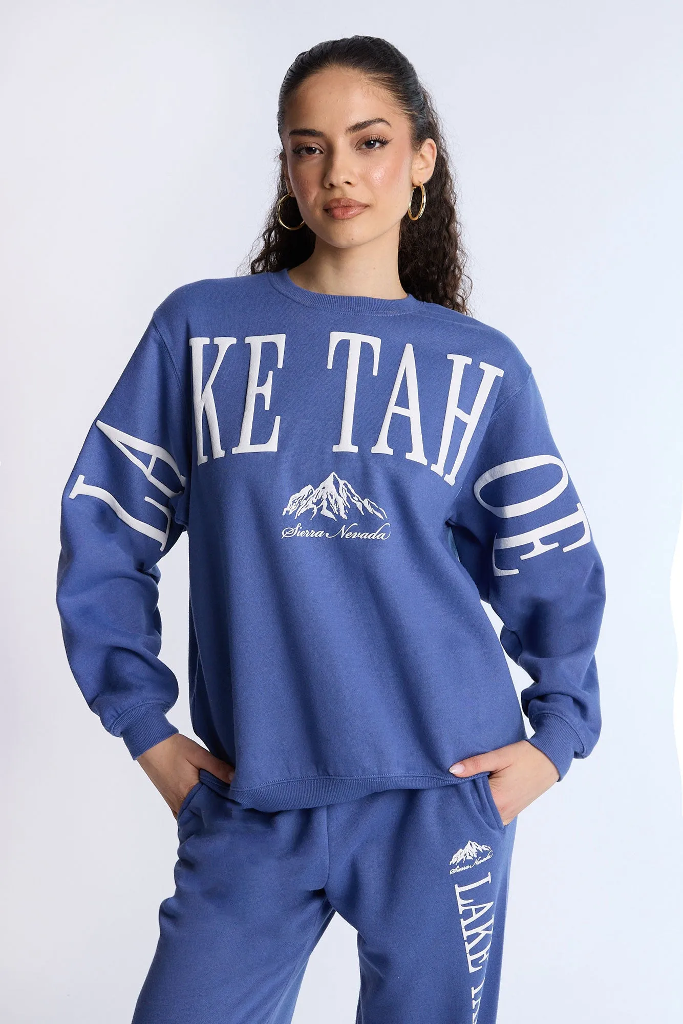 Oversized Crew Neck Sweatshirt