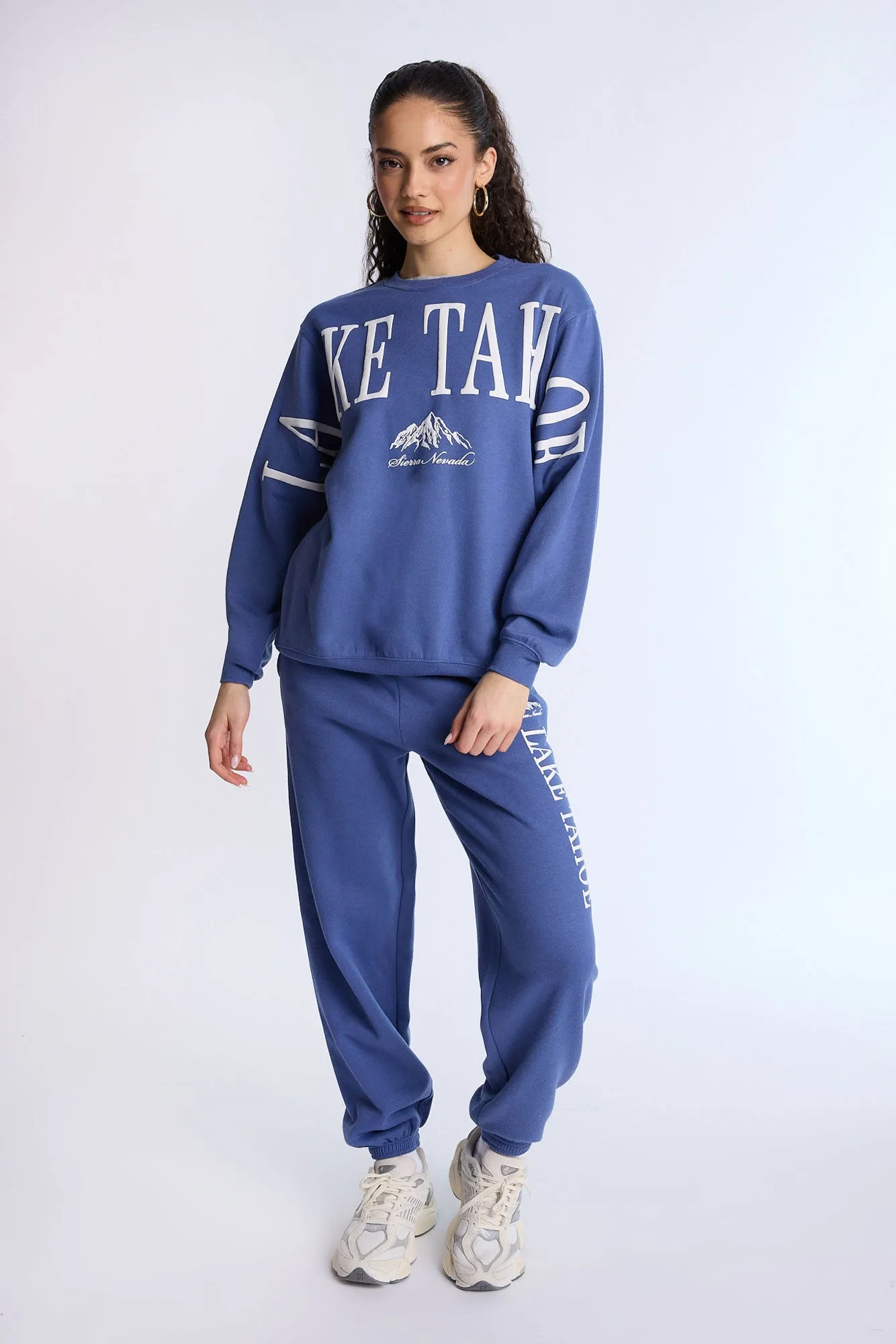 Oversized Crew Neck Sweatshirt
