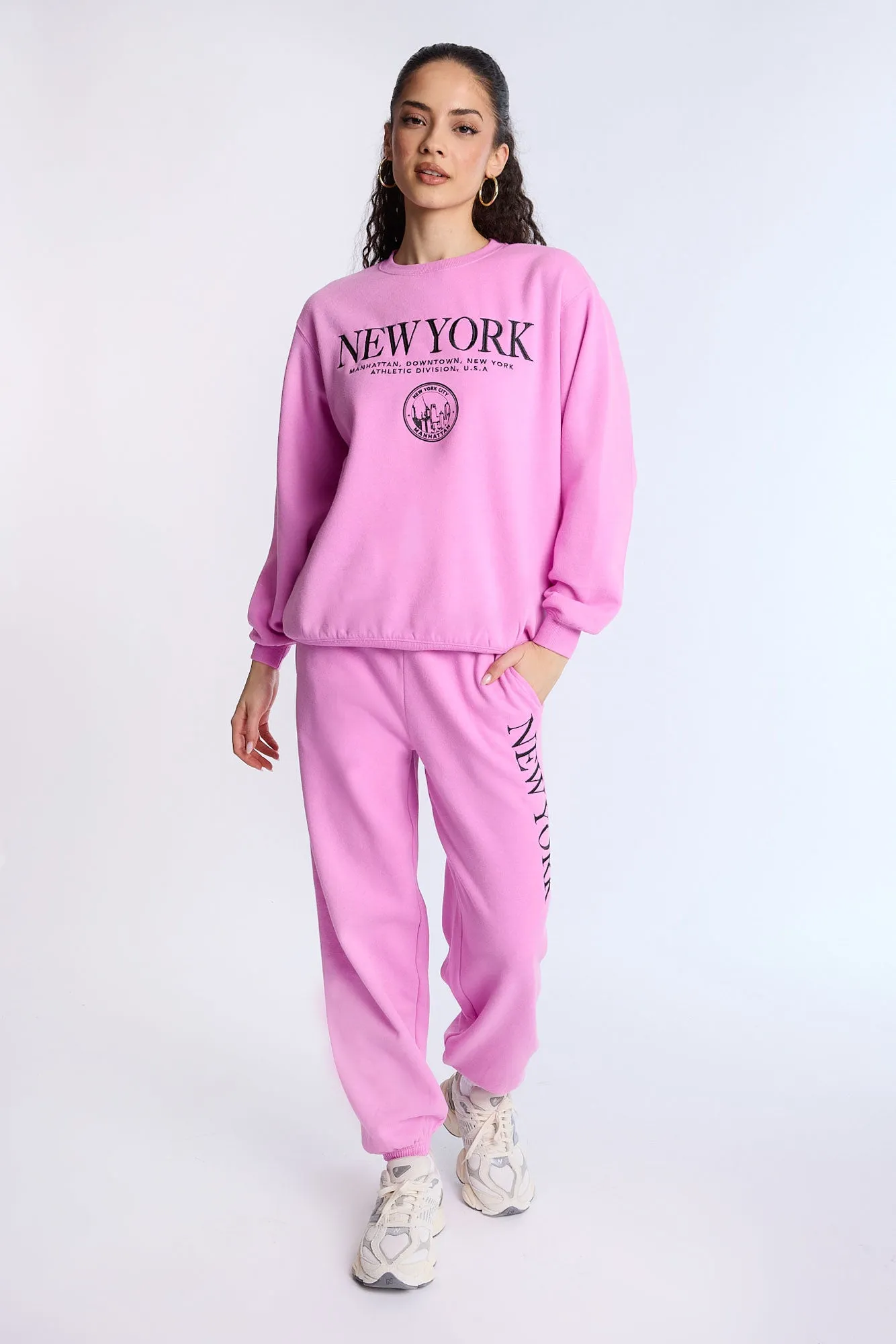 Oversized Crew Neck Sweatshirt