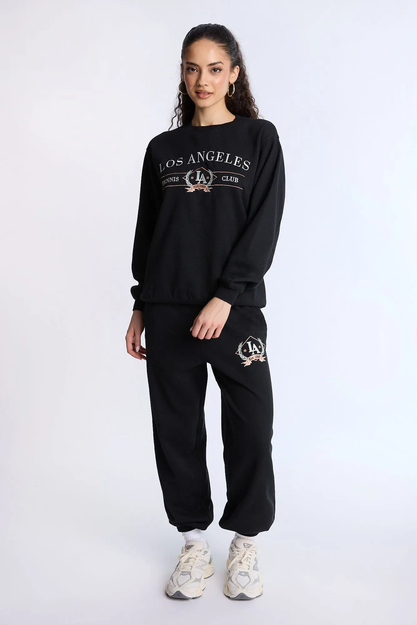 Oversized Crew Neck Sweatshirt