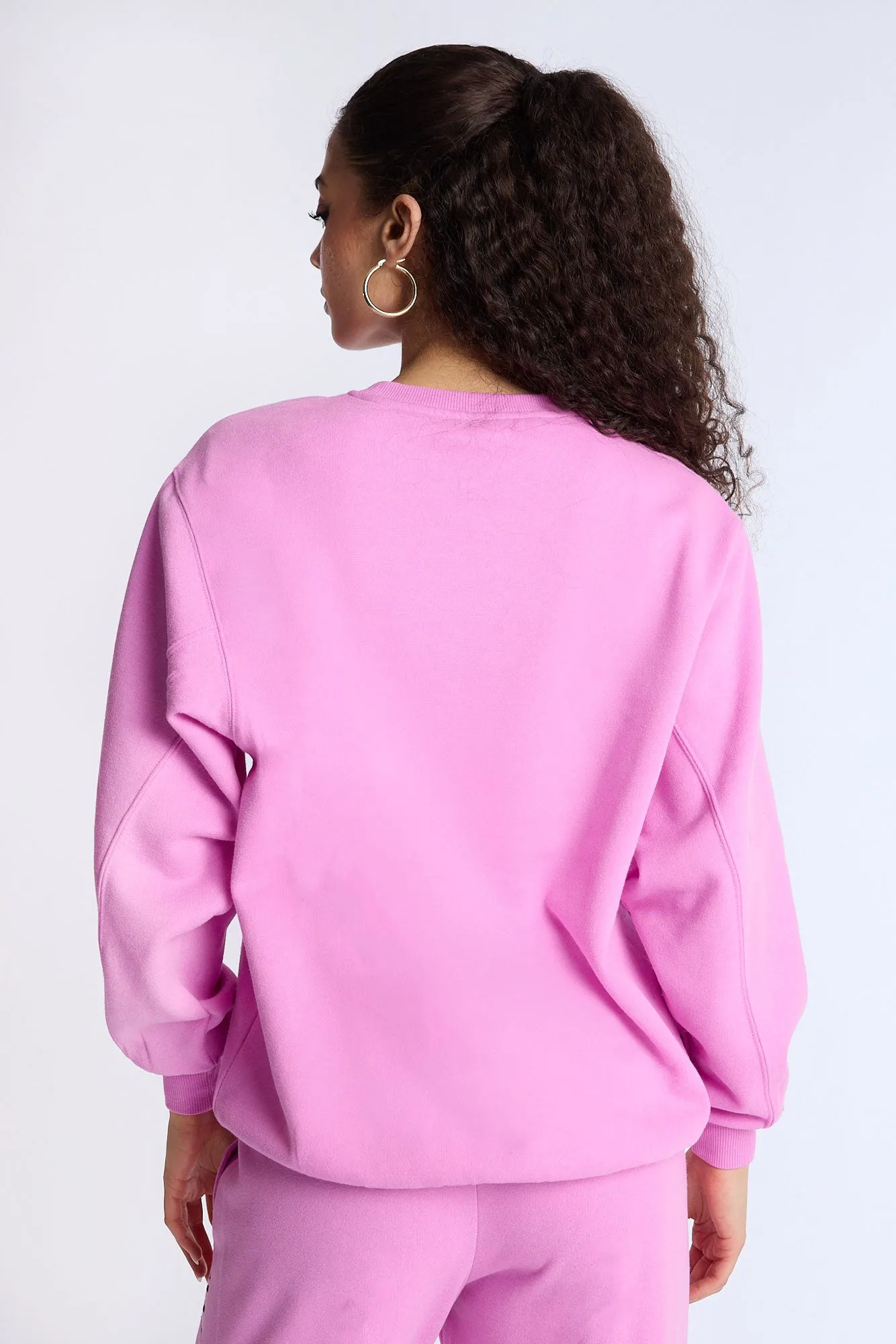 Oversized Crew Neck Sweatshirt