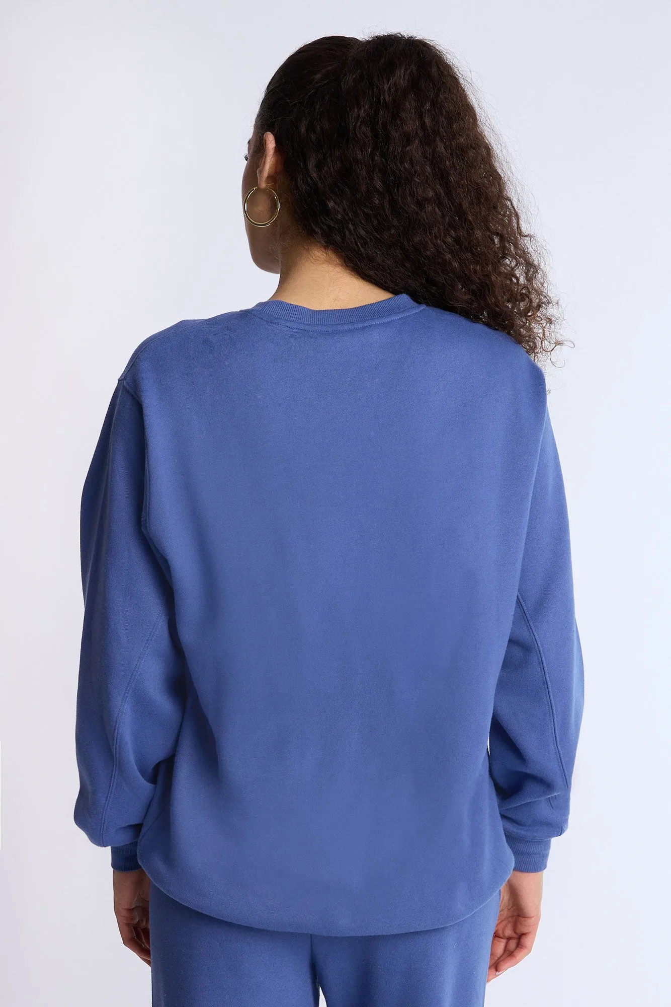 Oversized Crew Neck Sweatshirt