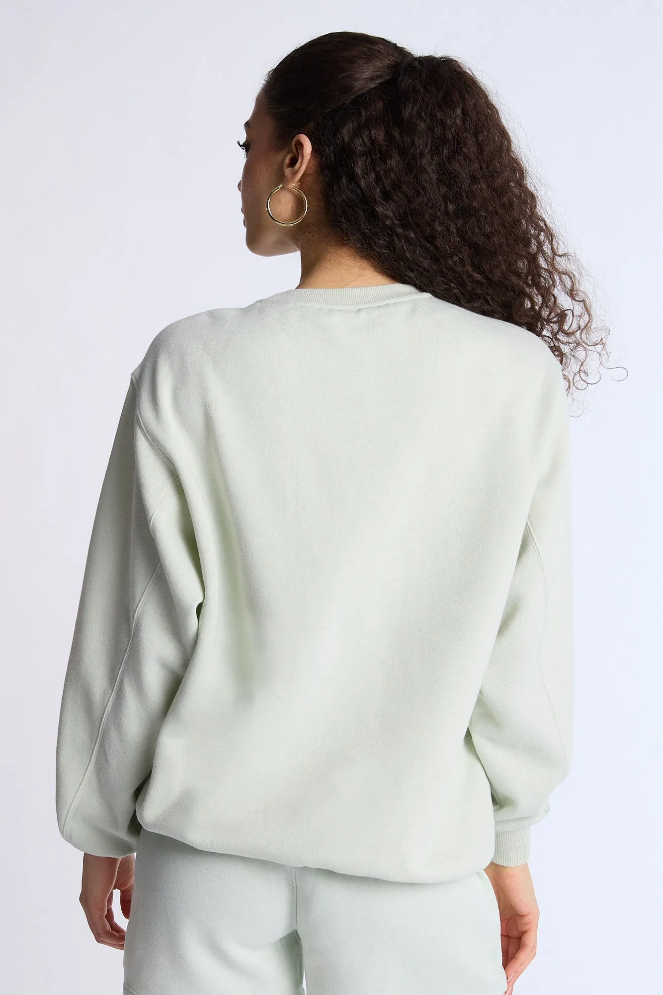 Oversized Crew Neck Sweatshirt
