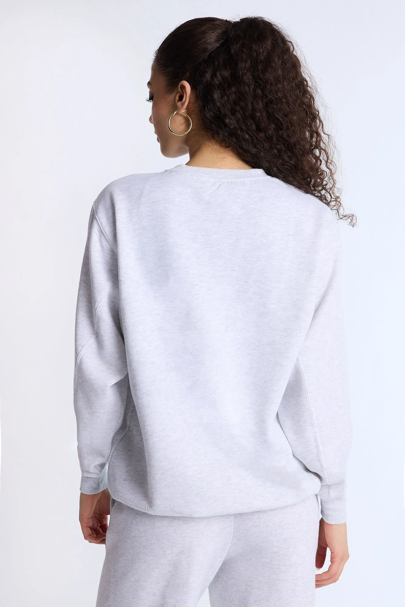 Oversized Crew Neck Sweatshirt