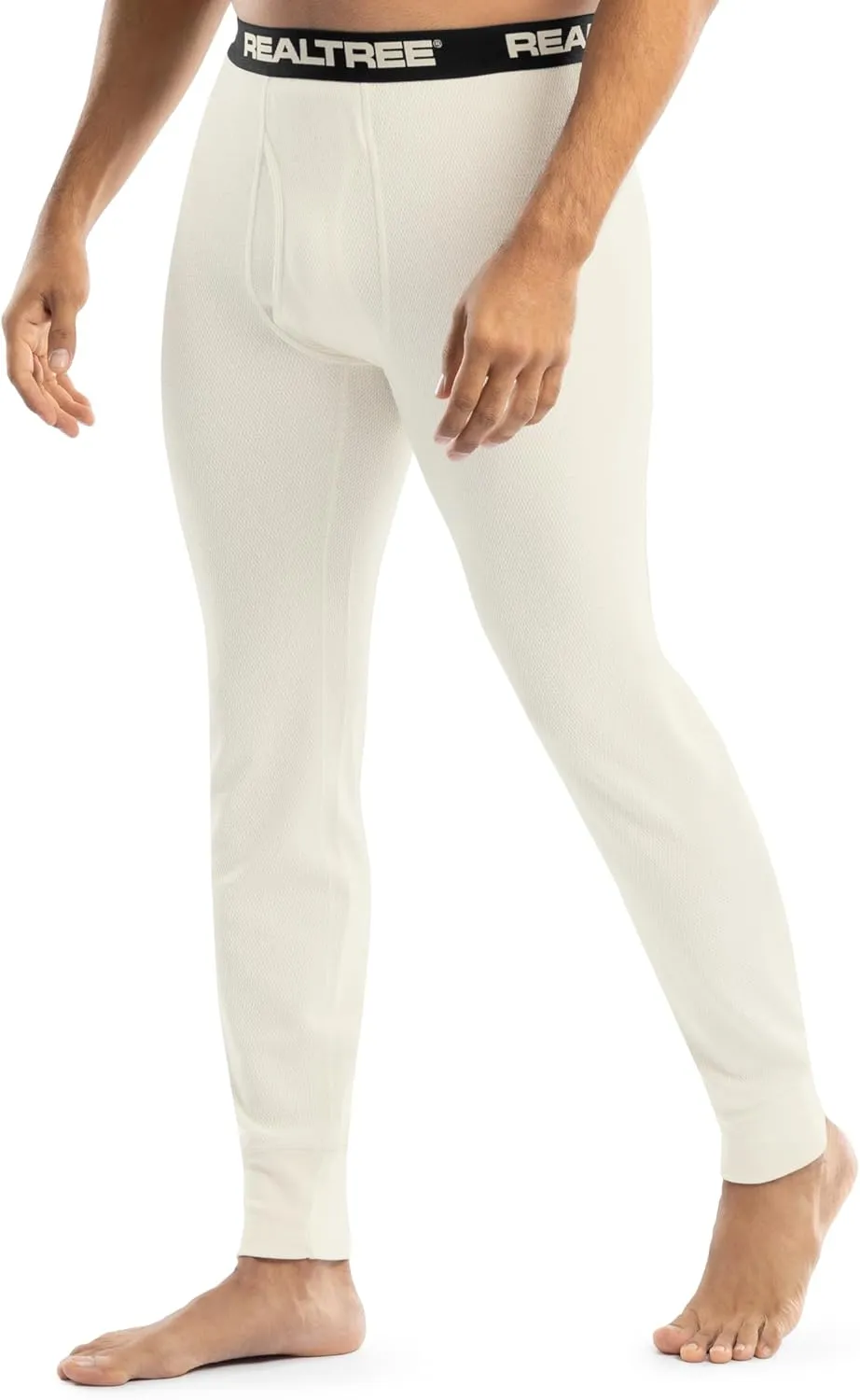 Realtree Men's Heavyweight Cotton Polyester Thermal Long Johns Underwear Bottom